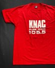 画像2: 80s KNAC PURE ROCK 105.5 VTG T-SHIRT XL RED