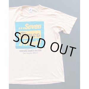 画像: 90s LOS ANGELES TIMES VTG T-SHIRT