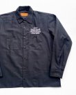 画像1: SIXHELMETS RACING CYCLE EQUIP WORK SHIRT BLACK