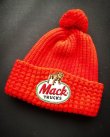 画像1: MACK TRUCKS VTG BEANIE RED