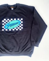 画像: SIXHELMETS CYCLE EQUIPMENT CHECKER SWEATSHIRT BLACK