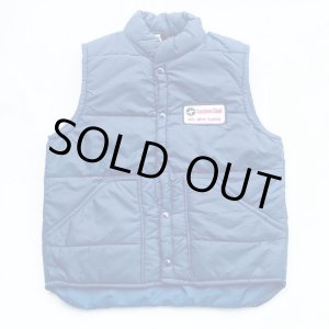 画像: EASTERN COAL WIN WITH SAFETY VTG PUFFY VEST NAVY M