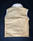 画像2: 70s WOOLRICH VTG FAKE FUR WOLF VEST BEIGE M