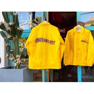 画像: SIXHELMETS CHOPPERS COACH JACKET YELLOW