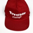 画像3: FIRESTONE VINTAGE VTG TRUCKER CAP RED