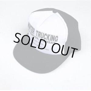 画像: WINTER TRUCKING McPHERSON,KANSAS TRUCKER CAP BLACK×WHITE