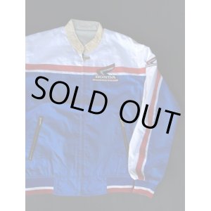 画像: 80s HONDA VTG RACING NYLON REVERSIVLE JACKET M