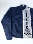 画像2: LITE BEER RACING TEAM OFFICIAL VTG NYLON RACING JACKET NAVY×WHITE L