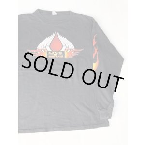 画像: HARLEY DAVIDSON LIVE 2 GIVE FLAMES VTG LONG SLEEVE T-SHIRT BLACK L