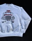 画像1: 90s MAC TRACKS OFFICIAL VTG SWEAT SHIRT WHITE XL