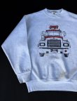 画像2: 90s MAC TRACKS OFFICIAL VTG SWEAT SHIRT WHITE XL