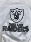 画像3: OAKLAND RAIDERS OFFICIAL VTG SWEAT SHIRT WHITE S