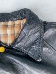 画像5: OWHA GK ALL LEATHER VTG STADIUM JACKET BLACK S