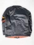 画像9: OWHA GK ALL LEATHER VTG STADIUM JACKET BLACK S