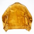 画像2: 40s DEERSKIN VTG LETHER JACKET 