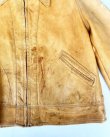 画像7: 40s DEERSKIN VTG LETHER JACKET 