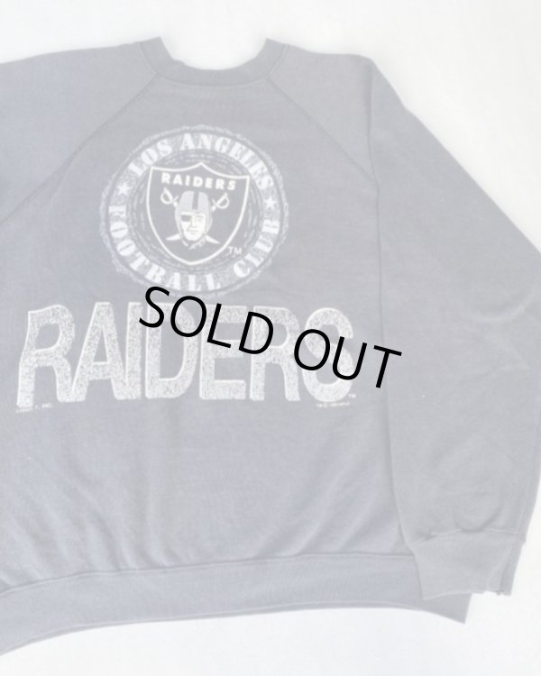 画像2: 1991 LOS ANGELES RAIDERS VTG SWEATSHRT BLACK XL