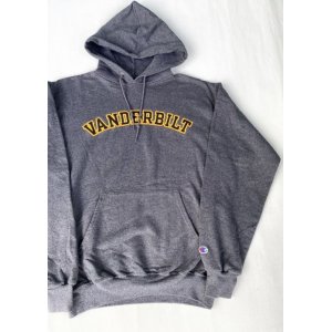 画像: CHAMPION VANDERBILT OLD HOODIE SWEATSHIRT HEATHER GRAY M