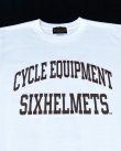 画像3: SIXHELMETS CYCLE EQUIPMENT T-SHIRT 