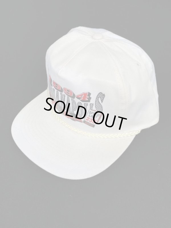 画像1: 1994 INDIANAPOLIS VTG TRUCKER CAP WHITE