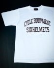 画像2: SIXHELMETS CYCLE EQUIPMENT T-SHIRT 