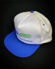 画像1: FORD QUALITY CAR CARE PRODUCTS VTG TRUCKER CAP WHITE×BLUE