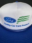 画像3: FORD QUALITY CAR CARE PRODUCTS VTG TRUCKER CAP WHITE×BLUE