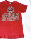 画像1: 90s NFL SAN FRANCISCO 49ERS OFFICIAL VTG T-SHIRT RED M