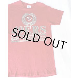 画像: 90s NFL SAN FRANCISCO 49ERS OFFICIAL VTG T-SHIRT RED M