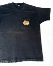 画像1: 90s HARLEY DAVIDSON BAR&SHIELD FLAMES OFFICIAL VTG POCKET T-SHIRT BLACK XL