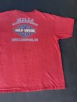 画像5: HARLEY DAVIDSON BAR&SHIELD WING OFFICIAL VTG POCKET T-SHIRT WINE RED XXL