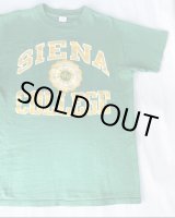 画像: 80s SIENA COLLEGE VTG T-SHIRT GREEN L