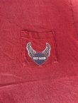 画像3: HARLEY DAVIDSON BAR&SHIELD WING OFFICIAL VTG POCKET T-SHIRT WINE RED XXL