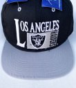 画像3: NOS 90s NFL LOS ANGELES RAIDERS VTG TRUCKER CAP BLACK