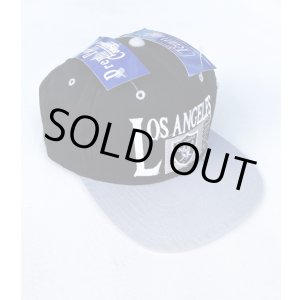 画像: NOS 90s NFL LOS ANGELES RAIDERS VTG TRUCKER CAP BLACK