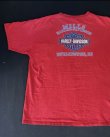 画像6: HARLEY DAVIDSON BAR&SHIELD WING OFFICIAL VTG POCKET T-SHIRT WINE RED XXL