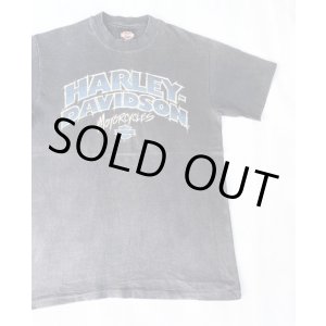 画像: 90s HARLEY DAVIDSON ZANOTTI OFFICIAL VTG T-SHIRT BLACK M