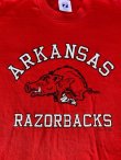 画像5: ARKANSAS RAZORBACKS VTG T-SHIRT RED L