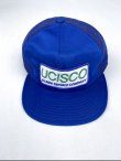 画像3: UCISCO ALINDE SERVICE COMPANY VTG MESH CAP BLUE