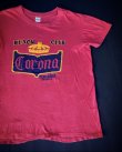 画像1: CORONA BEACH CLUB VTG T-SHIRT RED SM