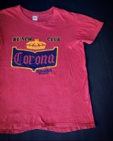 画像: CORONA BEACH CLUB VTG T-SHIRT RED SM