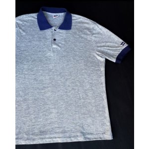 画像: LEVI'S OLD POLO SHIRT GRAY×NAVY L