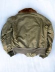 画像12: 40s US.ARMY AIR FORCE B-15A VTG FLIGHT JACKET KHAKI GREEN 38