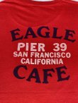 画像6: EAGLE CAFE PIER 39 SAN FRANCISCO CALIFORNIA VTG T-SHIRT RED M