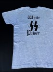 画像2: SS WHITE POWER VTG POCKET T-SHIRT GRAY ML