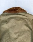 画像13: 40s US.ARMY AIR FORCE B-15A VTG FLIGHT JACKET KHAKI GREEN 38