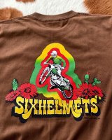 画像: SIXHELMETS MX T-SHIRT BROWN