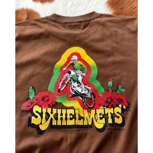 画像: SIXHELMETS MX T-SHIRT BROWN