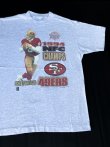 画像1: NFL SAN FRANCISCO 49ERS OFFICIAL 1994 NFC CHAMPS VTG T-SHIRT LIGHT GRAY L