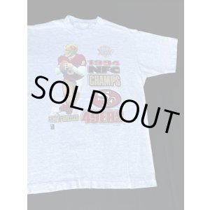 画像: NFL SAN FRANCISCO 49ERS OFFICIAL 1994 NFC CHAMPS VTG T-SHIRT LIGHT GRAY L